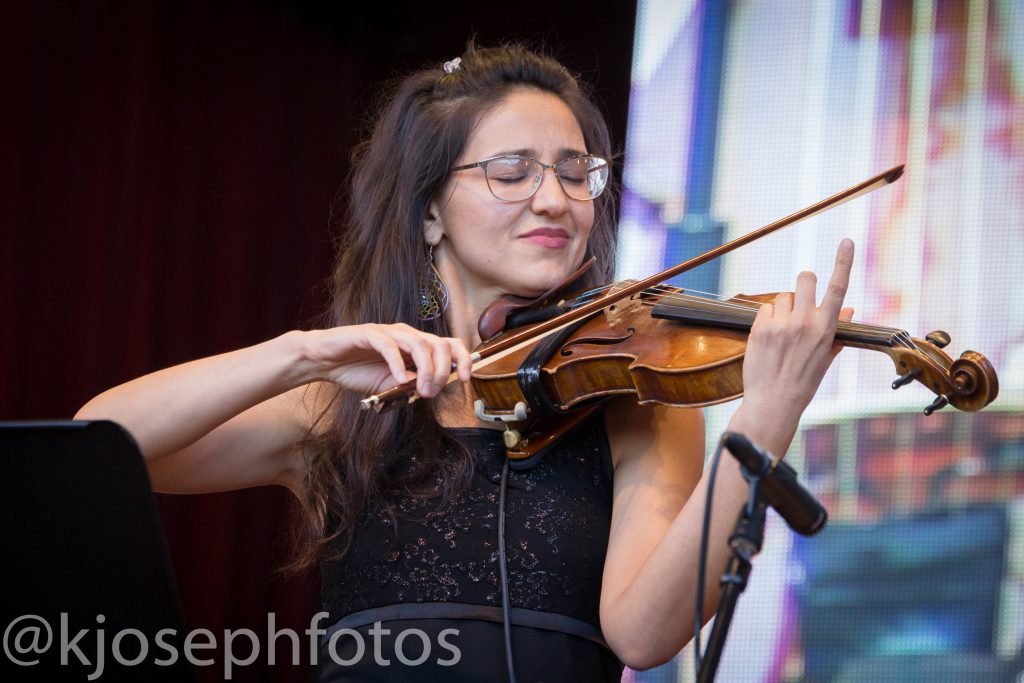 Zaharieva’s violin really stood