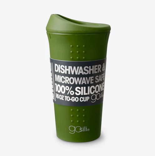 GoSili® 16oz Silicone Tumbler Pint, Eco-Friendly Reusable Silicone Dri