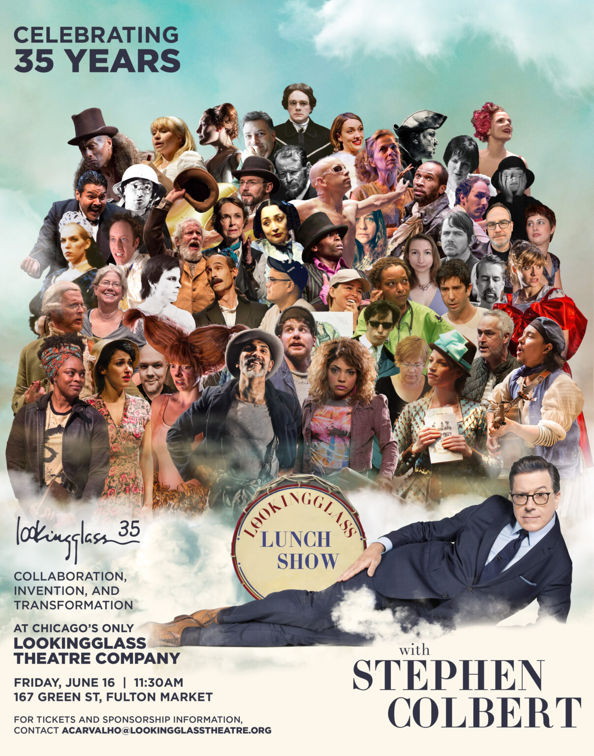 Lookingglass Lunch Show with Stephen Colbert – Celebrating 35 Years ...